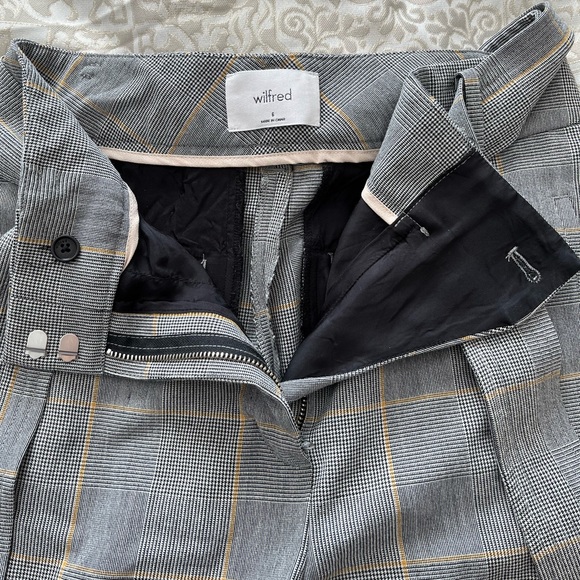 Aritzia Wilfred Tie Front Pant - Picture 3 of 9